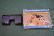 Стереоскоп со слайдами. Stereomat. В коробке. Германия. ГДР. 1970е. Стереоскоп со слайдами. Stereomat. В коробке. Германия. ГДР. 1970е.