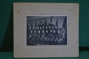 Фотография общая. ВЧК-ОГПУ. Партконференция руководящего состава ГУПВО. Знамена. СССР. 1930е. Фотография общая. ВЧК-ОГПУ. Партконференция руководящего состава ГУПВО. Знамена. СССР. 1930е.