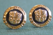 Серьги клипсы дизайнерские. St. John. Винтаж. США. #U 9 Серьги клипсы дизайнерские. St. John. Винтаж. США. #U 9