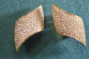 Серьги клипсы дизайнерские. Grosse. Christian Dior. Винтаж. Германия. #U 3 9 Серьги клипсы дизайнерские. Grosse. Christian Dior. Винтаж. Германия. #U 3 9