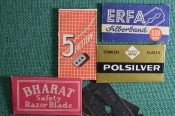 Лезвия безопасные бритвенные, для бритья Polsilver, Bharat, ERFA, Perfect. (4 шт) Лезвия безопасные бритвенные, для бритья Polsilver, Bharat, ERFA, Perfect. (4 шт)