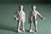 Оловянные фигурки. Военные. Лот 2 фигурки. Европа. Оловянные фигурки. Военные. Лот 2 фигурки. Европа.
